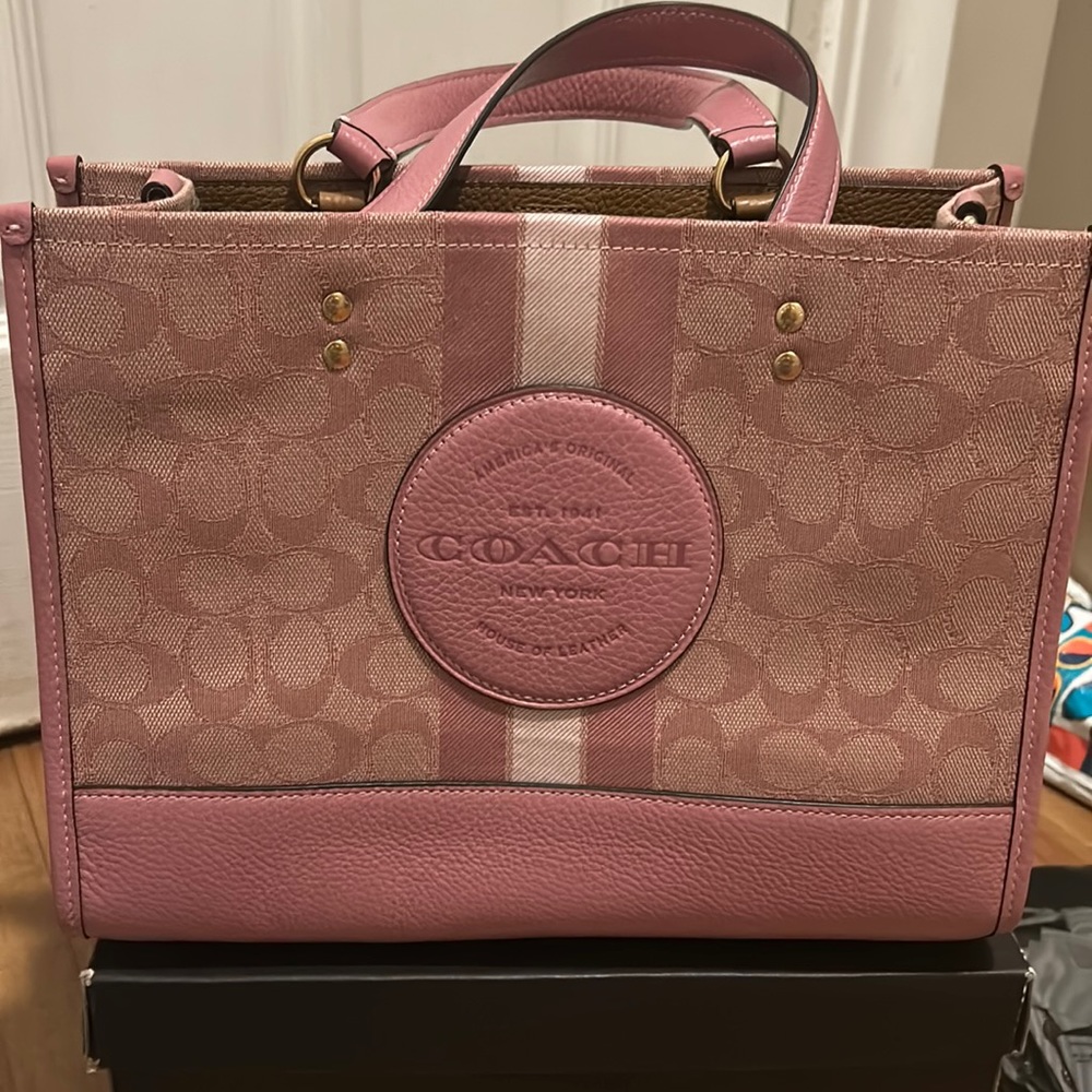Pink Coach bag